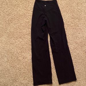 Lululemon mini flared leggings